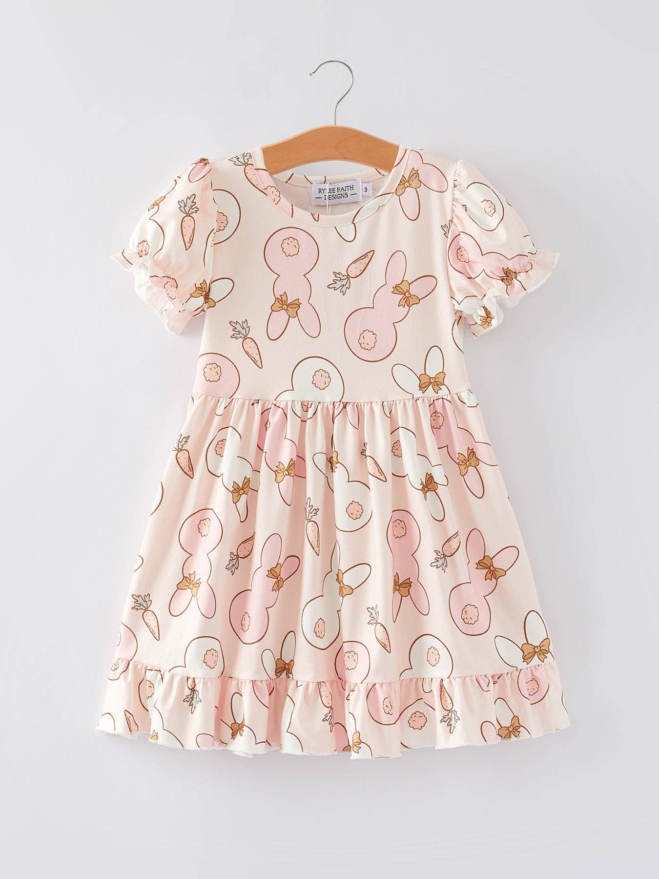Easter Ruffle Girls Dress